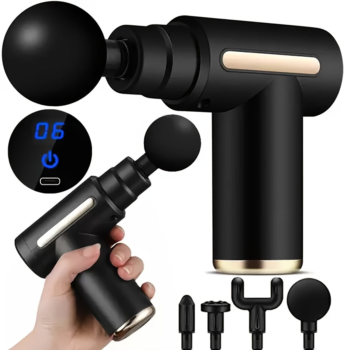NFHNEFH USB Rechargeable Body Massager – Full-Body Relief