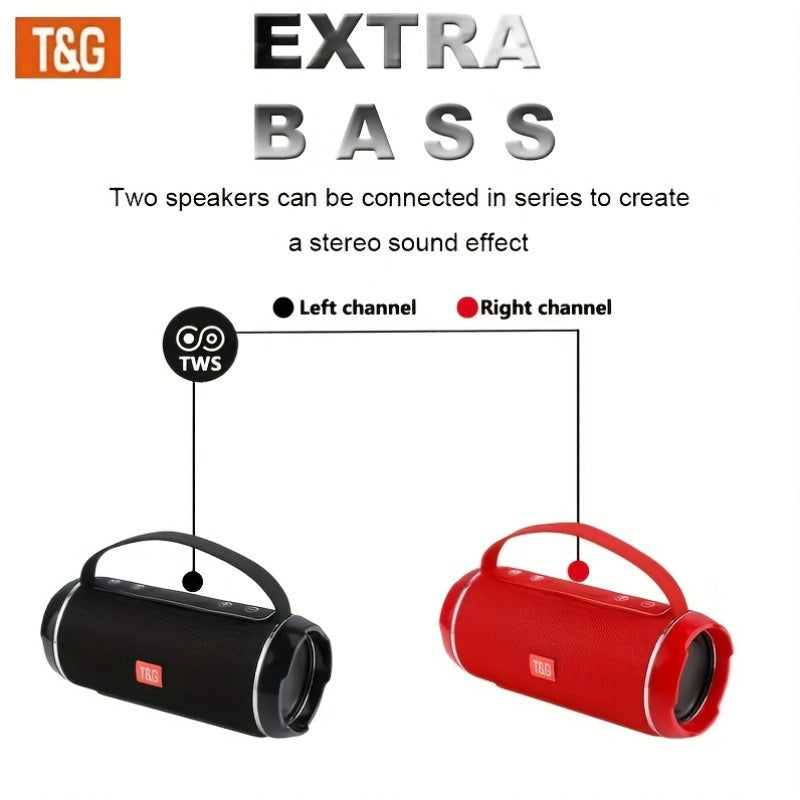 T&G Wireless Bluetooth Speaker – Portable, USB-C Rechargeable