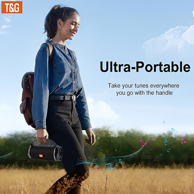T&G Wireless Bluetooth Speaker – Portable, USB-C Rechargeable