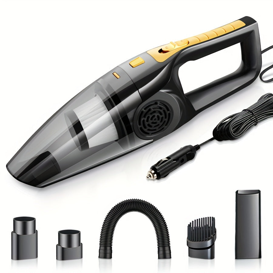 Portable Vacuum Cleaner – 4KPa Suction, Corded Design
