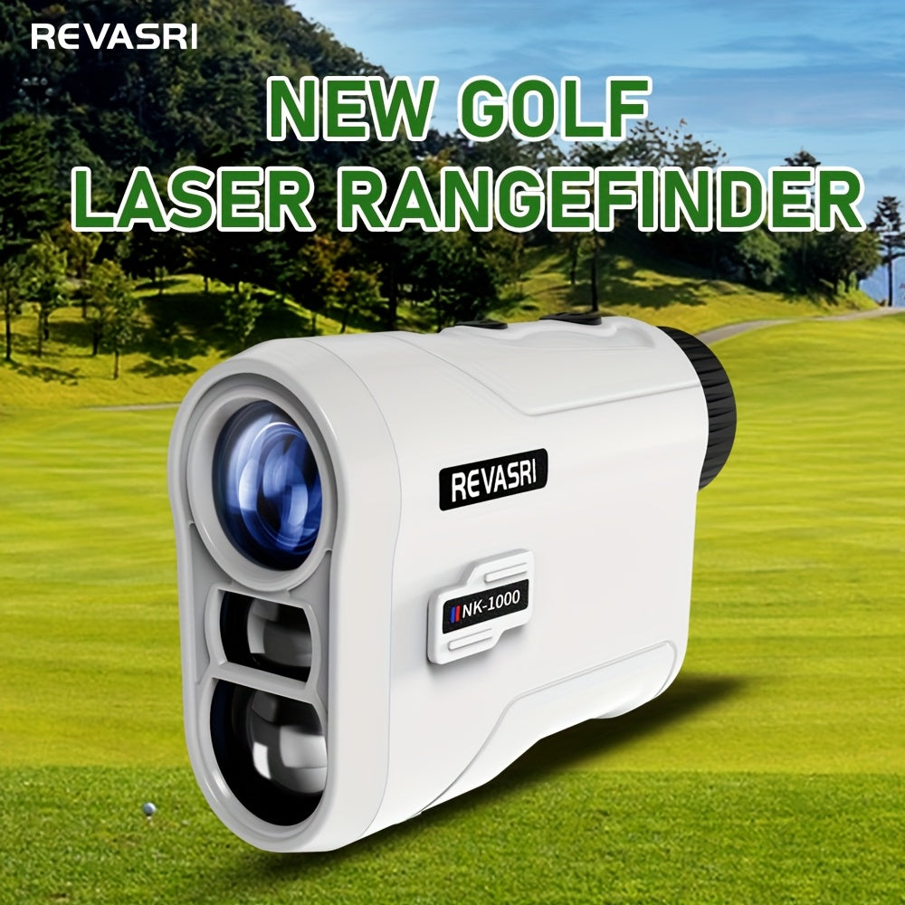 REVASRI 1000-Yard Golf Rangefinder – Slope, Pin-Seeker & Vibration