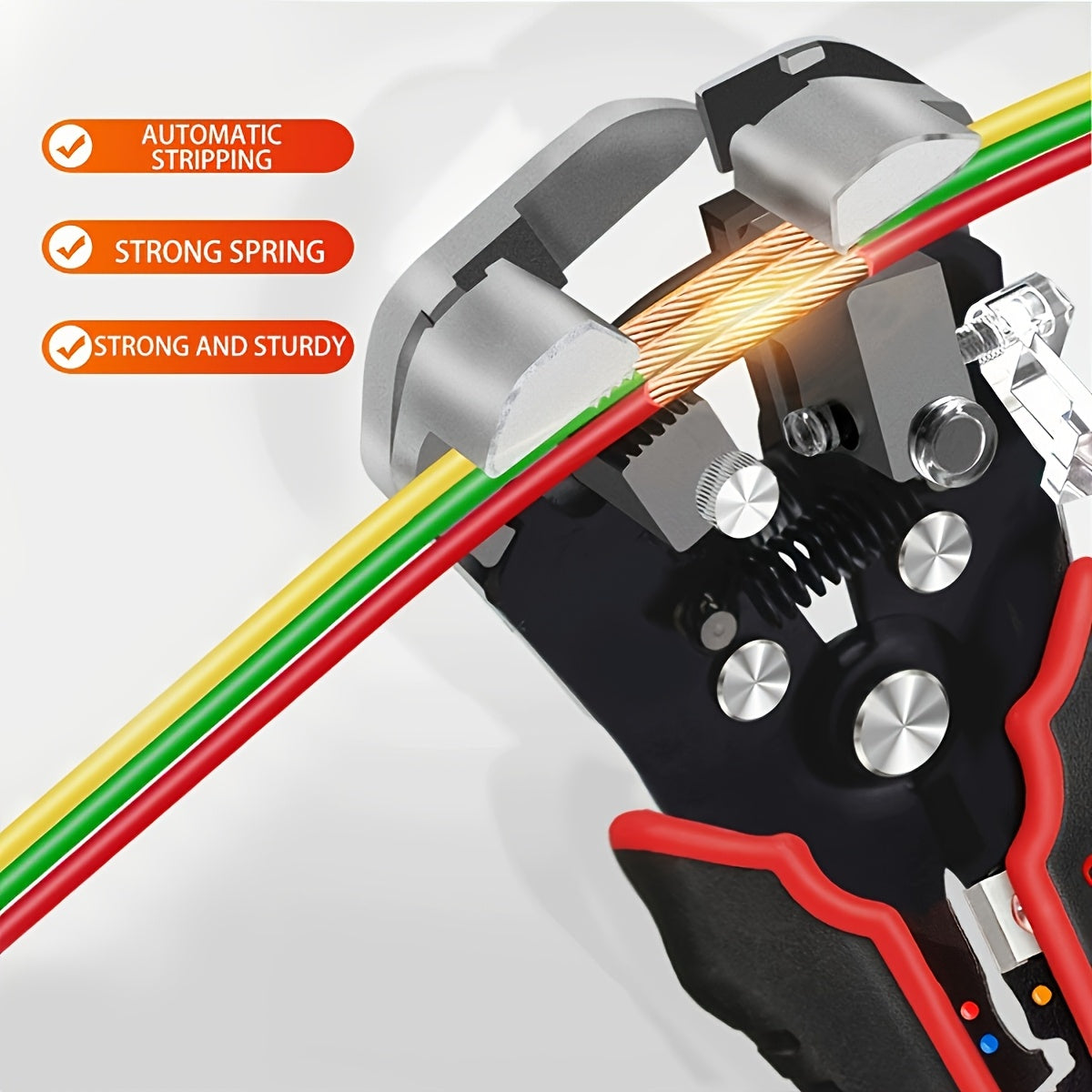 Automatic Wire Stripper – Multifunctional Cable Cutter & Crimping Pliers