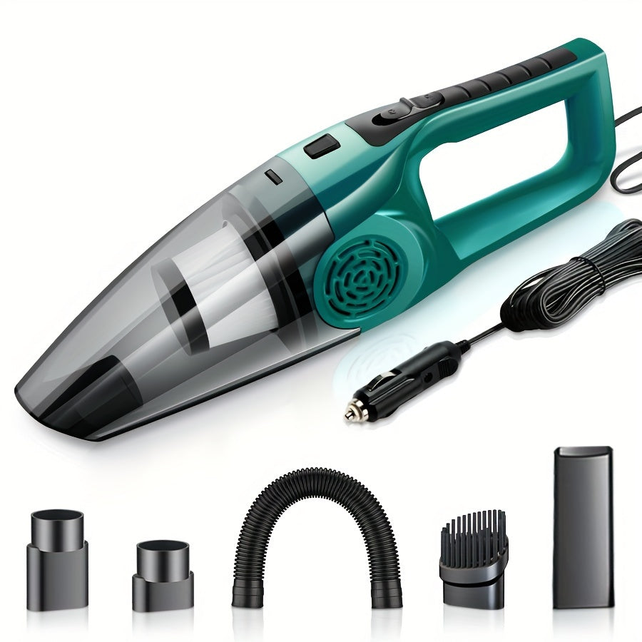 Portable Vacuum Cleaner – 4KPa Suction, Corded Design