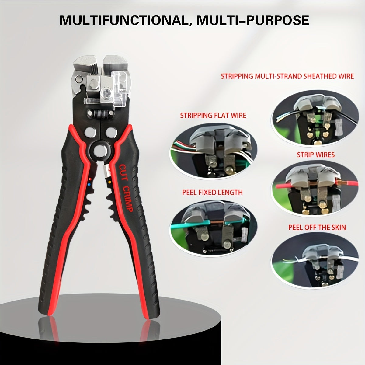 Automatic Wire Stripper – Multifunctional Cable Cutter & Crimping Pliers