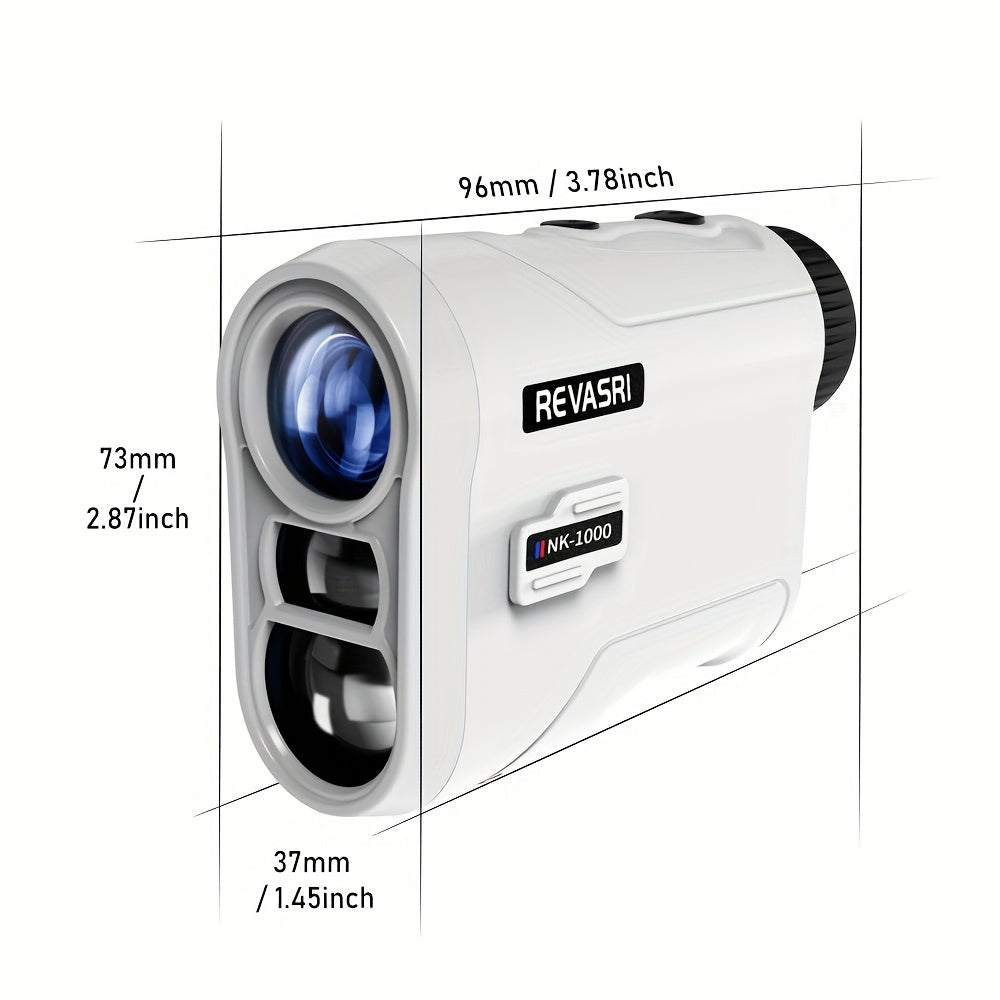 REVASRI 1000-Yard Golf Rangefinder – Slope, Pin-Seeker & Vibration