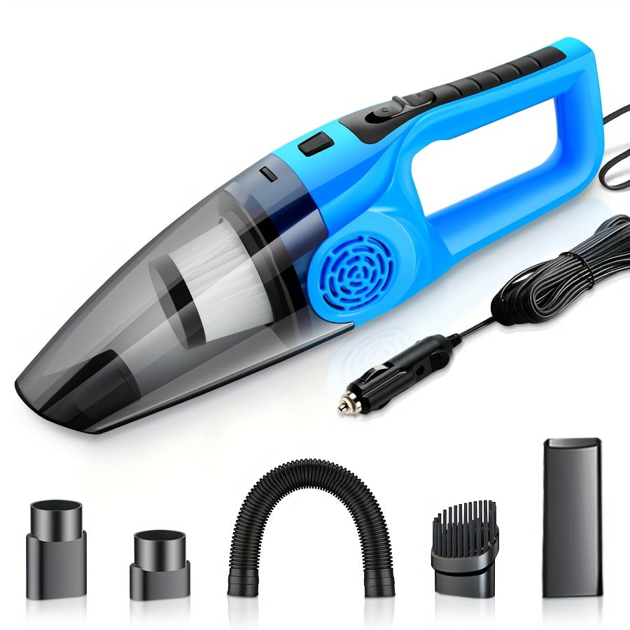 Portable Vacuum Cleaner – 4KPa Suction, Corded Design