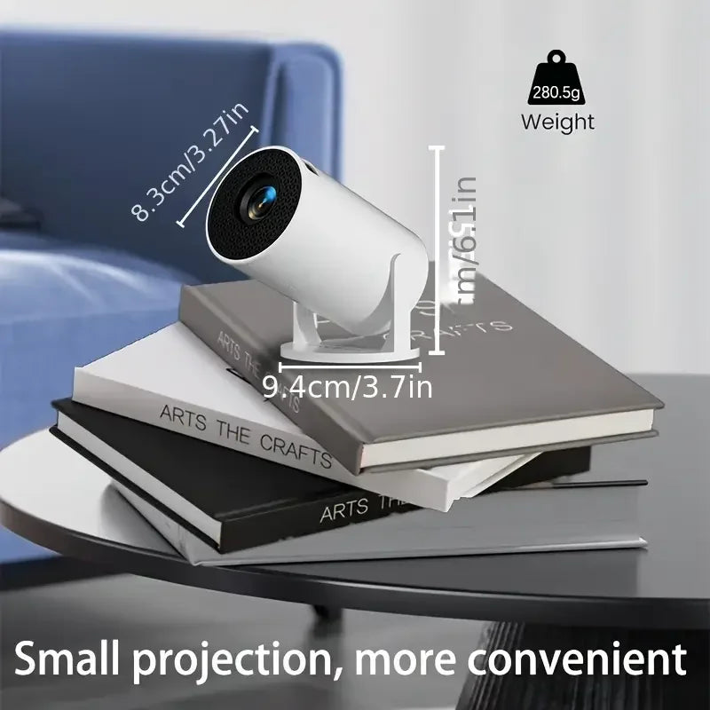 Mini Home Projector – Full HD, Bluetooth Compatible
