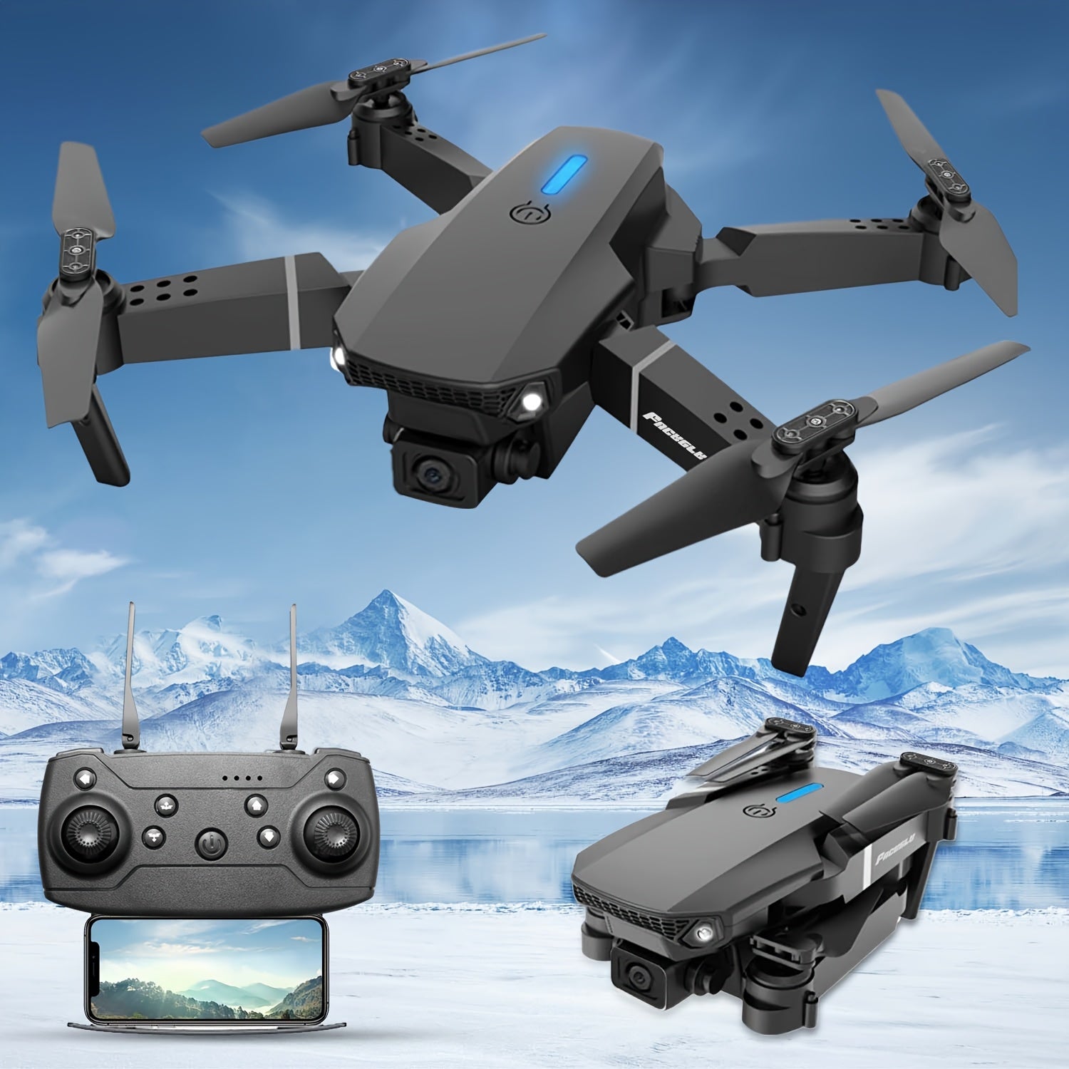 ACEGLE Dual Camera Mini Drone – App Controlled, Beginner-Friendly