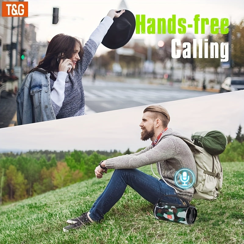 T&G Wireless Bluetooth Speaker – Portable, USB-C Rechargeable