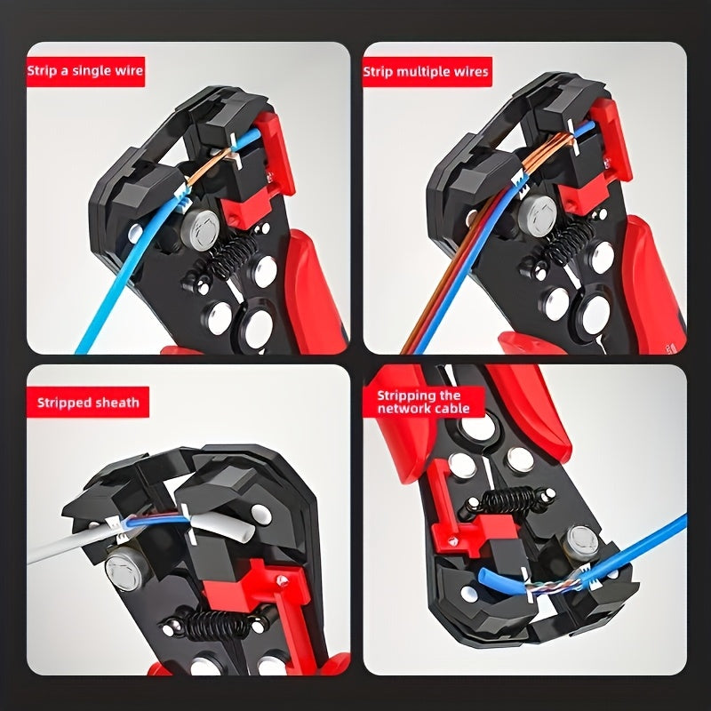 Automatic Wire Stripper – Multifunctional Cable Cutter & Crimping Pliers