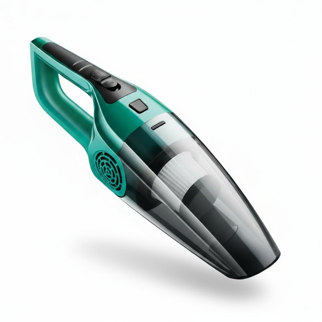 Portable Vacuum Cleaner – 4KPa Suction, Corded Design