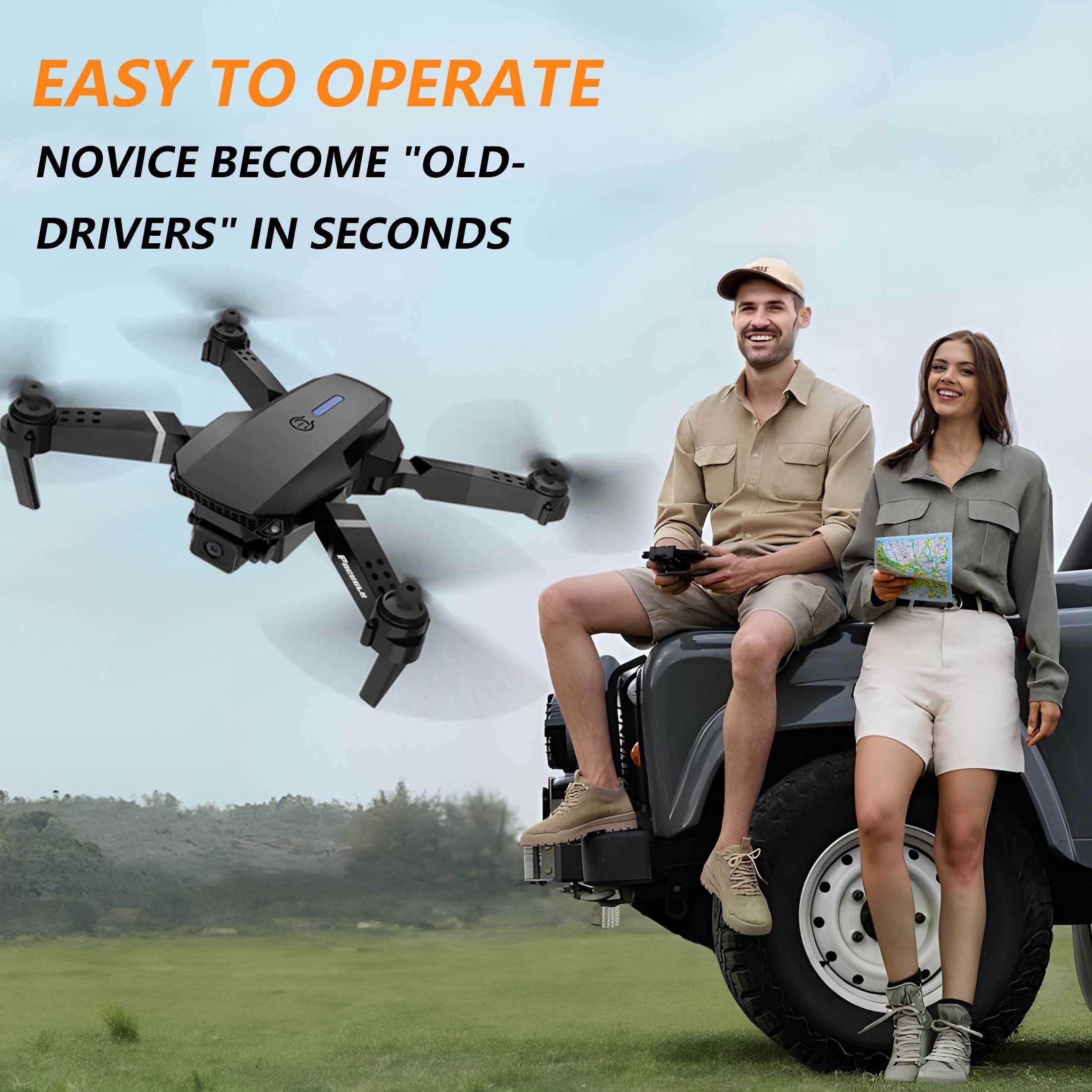 ACEGLE Dual Camera Mini Drone – App Controlled, Beginner-Friendly