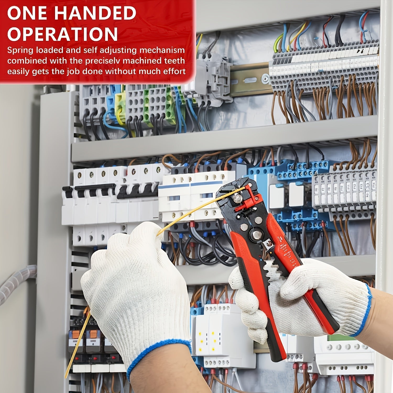 Automatic Wire Stripper – Multifunctional Cable Cutter & Crimping Pliers